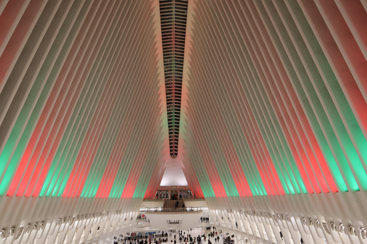 oculus holiday lighting