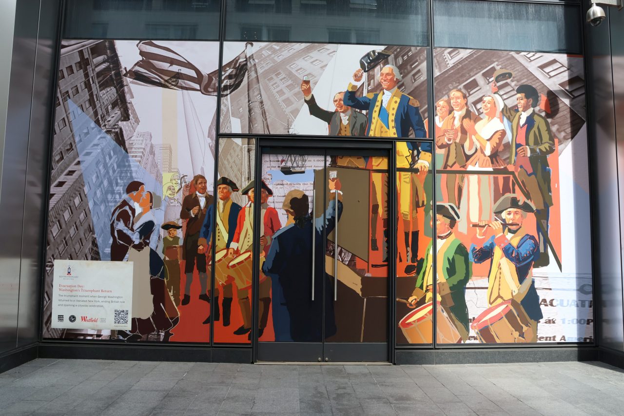 revolutionary reflections mural wtc campus